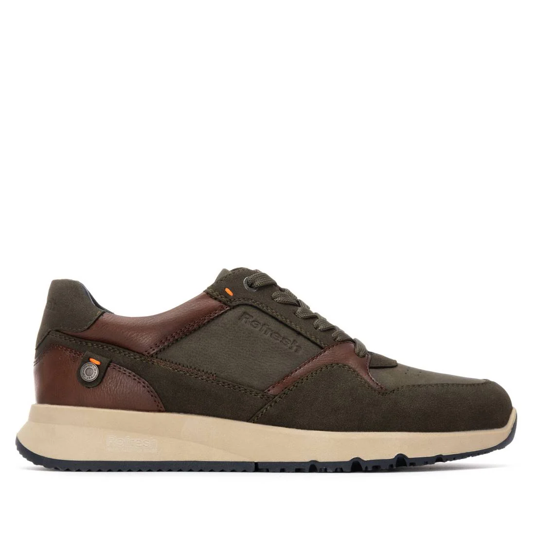 Zapatilla de hombre plano Refresh 17304902