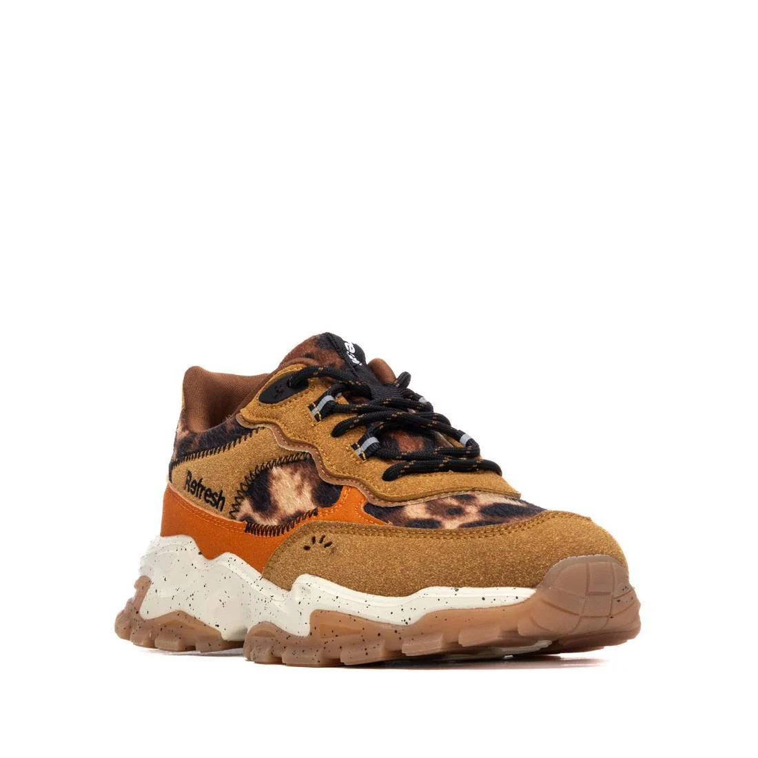 Zapatilla de mujer plano Refresh 17310404 - Image 3