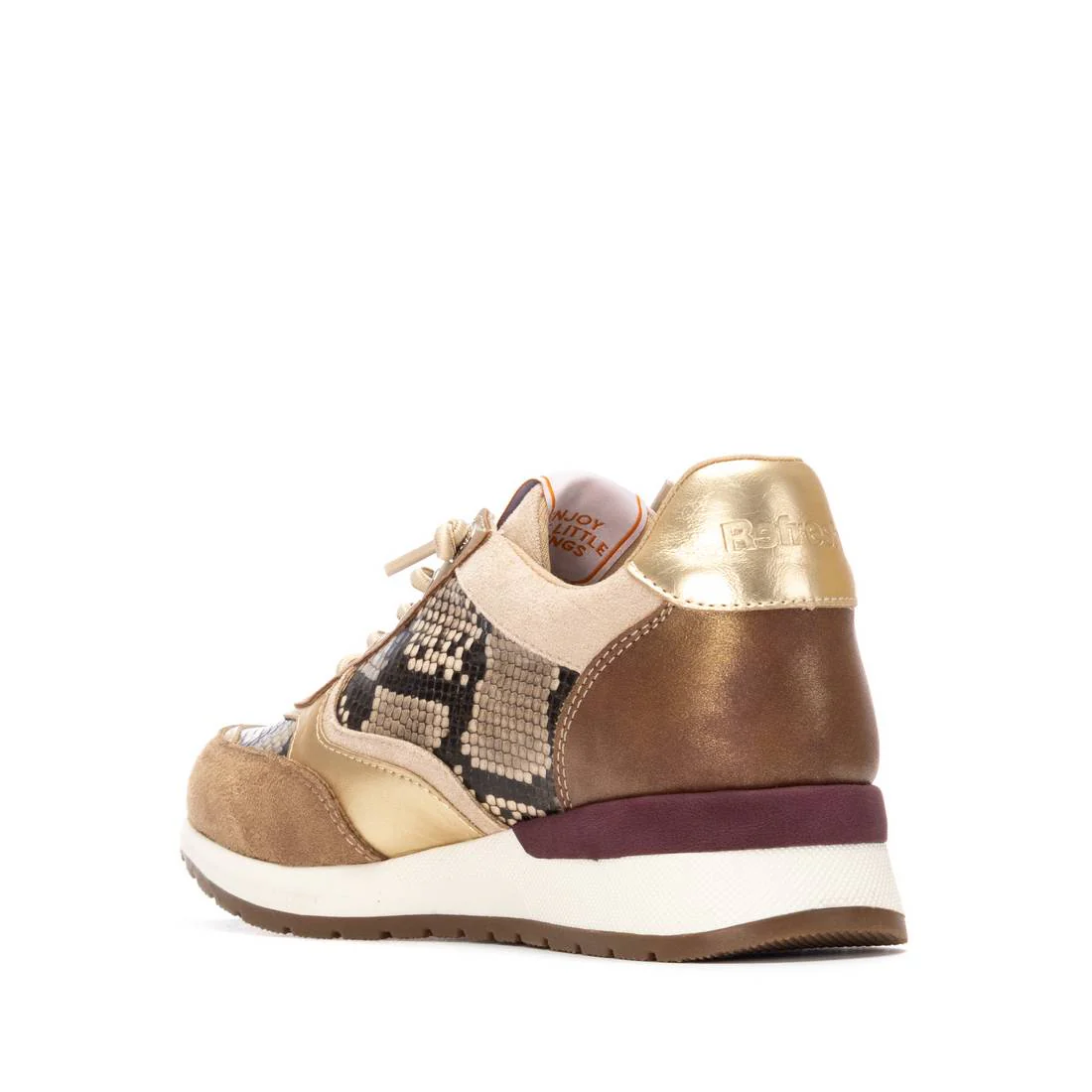 Zapatilla de mujer plano Refresh 17296003 - Image 5