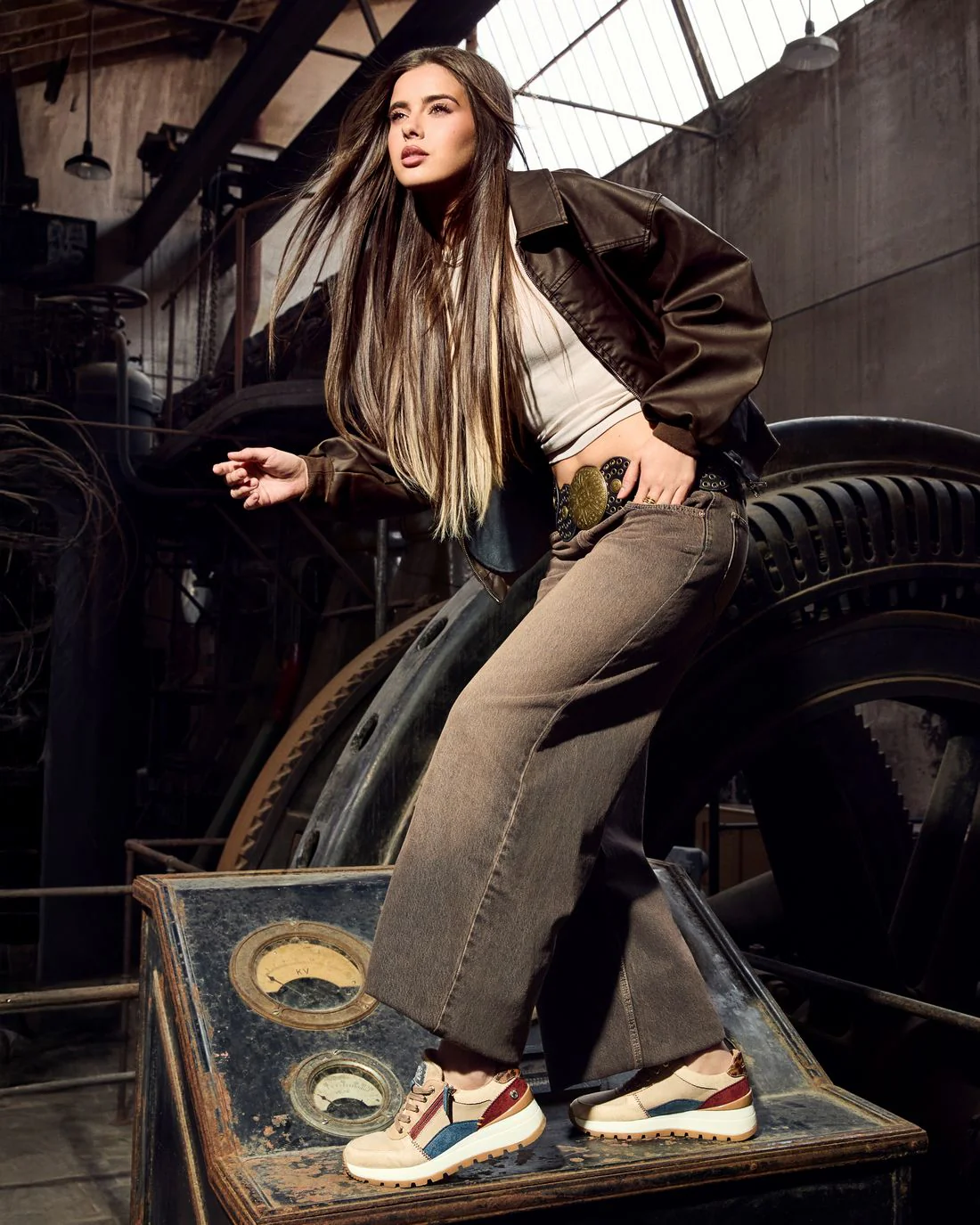 Zapatilla de mujer plano Refresh 17324301 - Image 7