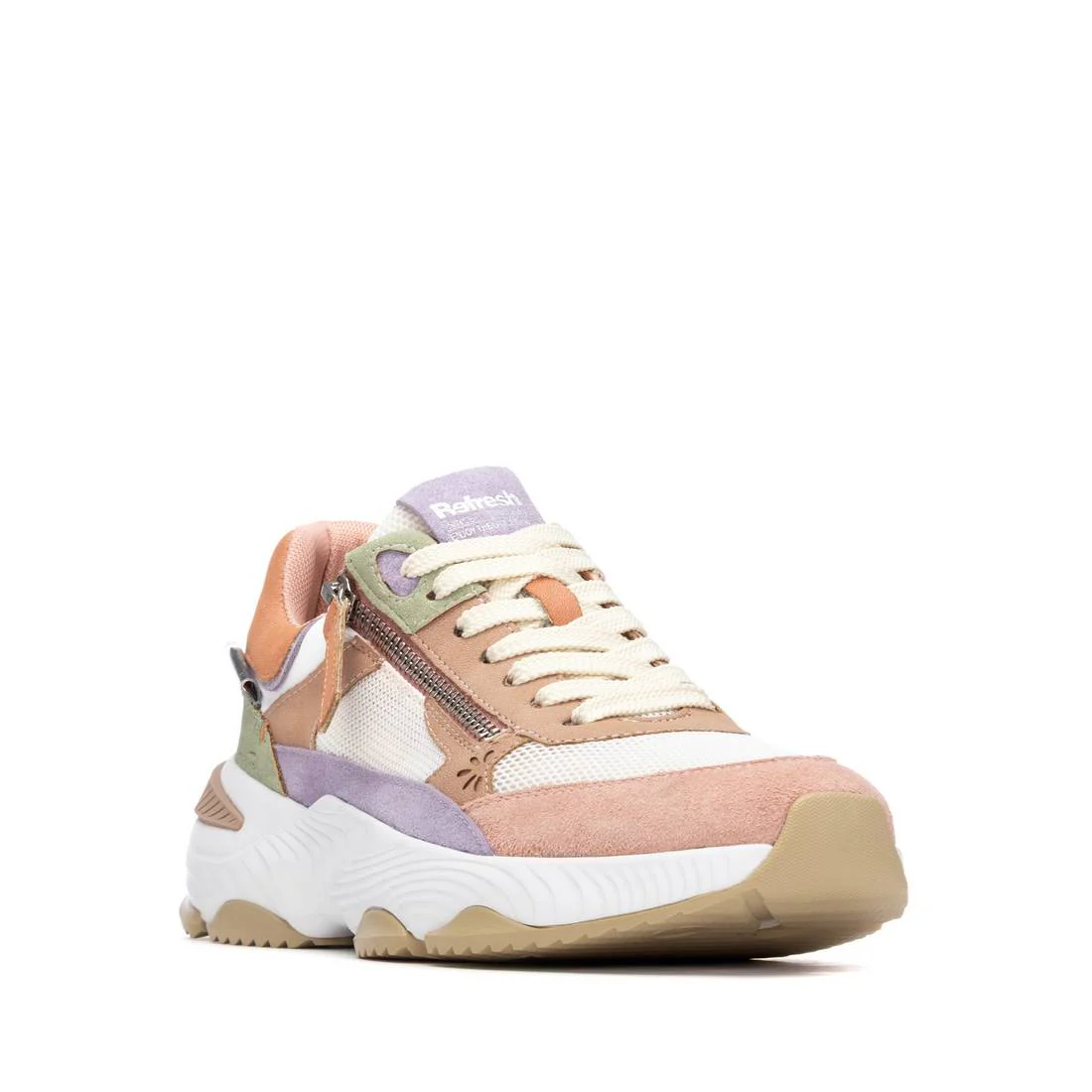 Zapatilla de mujer plano Refresh 17519904 - Image 3