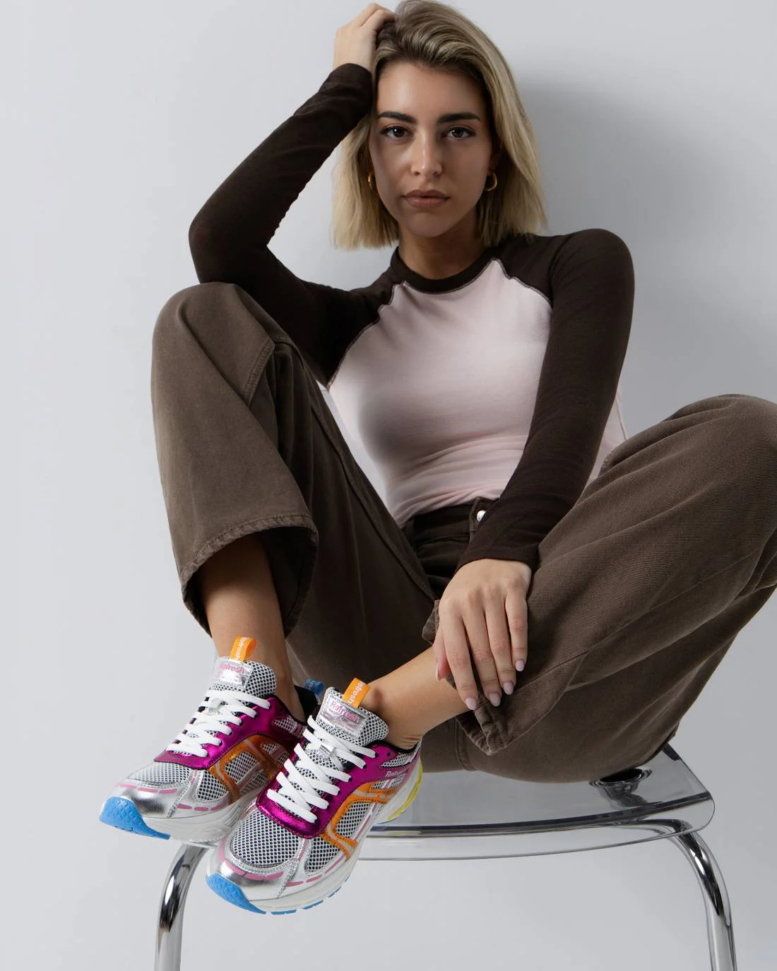 Zapatilla de mujer plano Refresh 17502104 - Image 2