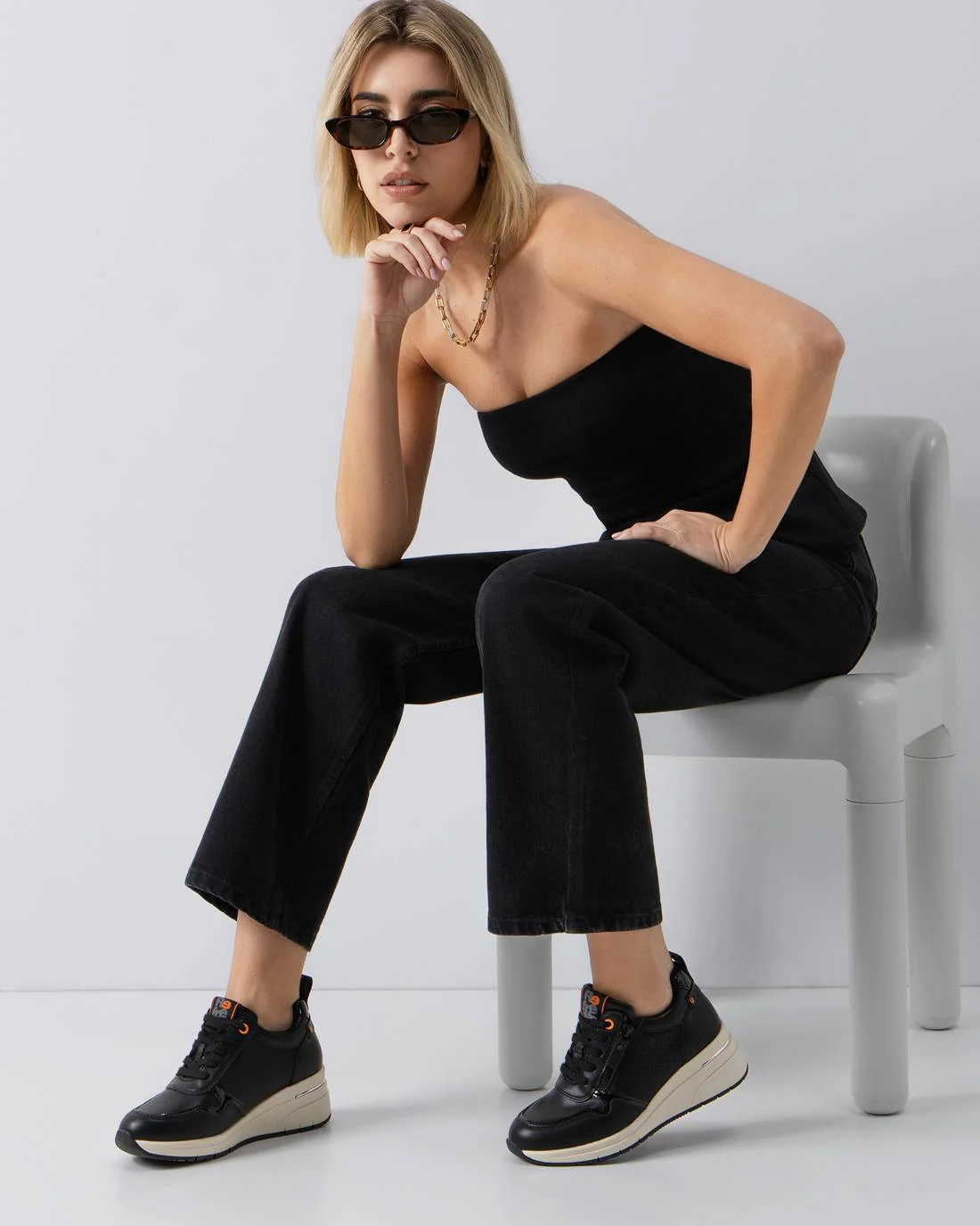 Zapatilla de mujer plano Refresh 17505204 - Image 2
