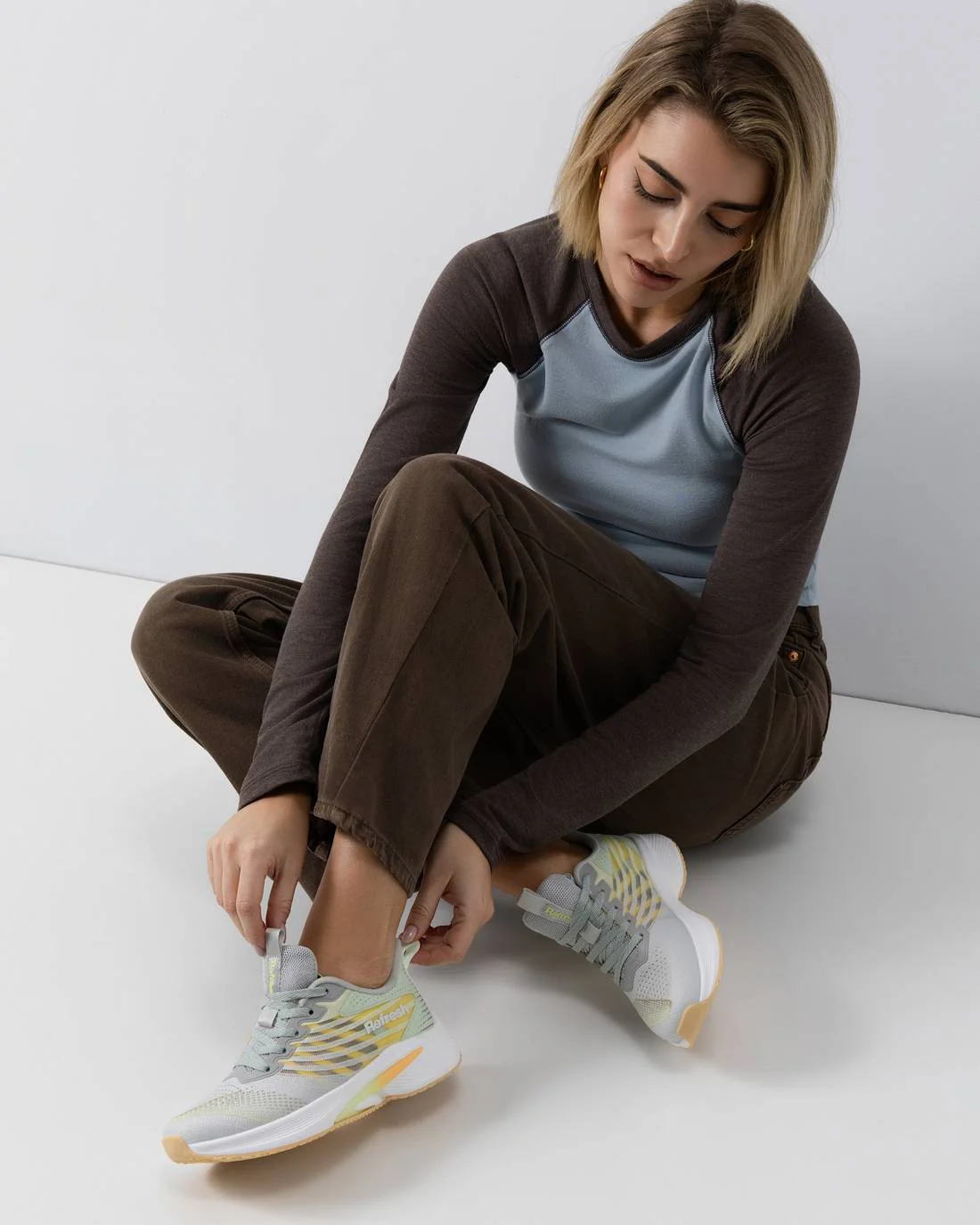 Zapatilla de mujer plano Refresh 17511702 - Image 6